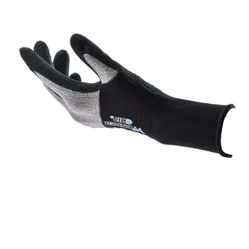 

WG-500 Garden Safety Glove Nylon Non-slip Oil-proof And Wear-resistant Nitrile Dipped Labor Insurance Supplies Work Gloves