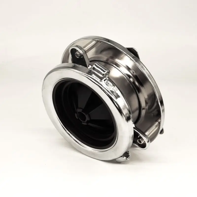 110mm Square To Round Caliber Adapter Garbage Disposer Stainless Steel For Dink Drain Converter Accessories