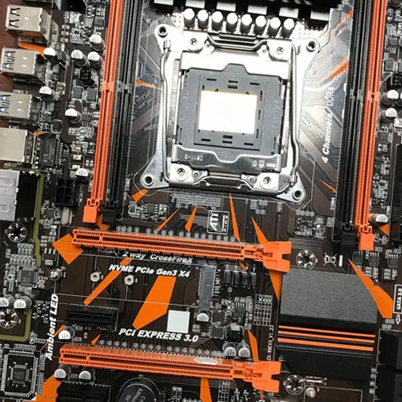 X99 LGA2011 V3 Профессиональный 4 канальный DDR4 настольного компьютера материнская
