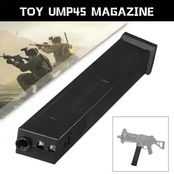 

Black ABS Magazine for For Jinming Gen 8Th M4A1 UMP45 MP5 SKD G18 HK416 RX617 Gel Ball Blasters Toy Guns Replacement Accessories