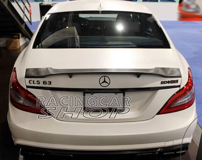 Неокрашенный RENN Style задний Багажник крыло спойлер для Benz W218 C218 4 двери Cls300 Cls350 Cls500 Cls63 2011UP M069F