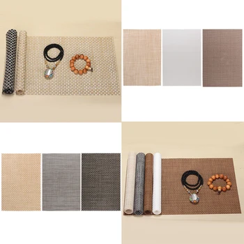 

Exquisite PVC Jewelry Display Counter Bead Mat Background Show Pad Holder