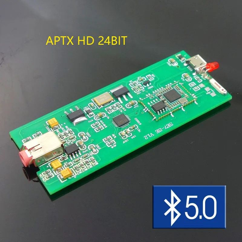 Lusya HIFI ES9018K2M portable headphone decoding QCC3004 bluetooth 5 0 headphone amplifier AD823 Op T0197