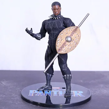 

Mezco Figures Mezco One 12 Black Panther Action Figure Marvel Black Panther Action Figures Model Toys Gift Doll