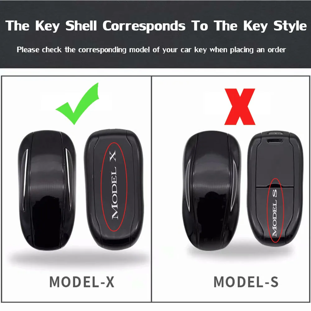 Горячая автомобильный чехол для ключей 3 кнопки для Tesla модель X дистанционный смарт ключ-брелок кошелек оболочка держатель Чехол сумка для ключей автомобильный стиль