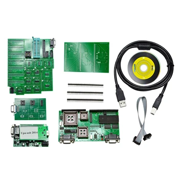 

Full Set Newest V1.3 Green UPA USB Serial programmer with TMS and NEC adapters OBD II ECU Chip Turnning UPA USB Programmer upa