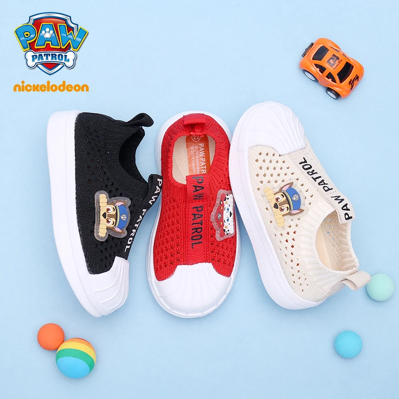 PAW PATROL/детская обувь для девочек; парусиновые кроссовки для мальчиков; Весенняя детская удобная спортивная обувь из синтетического материала для детей; размеры 21-30