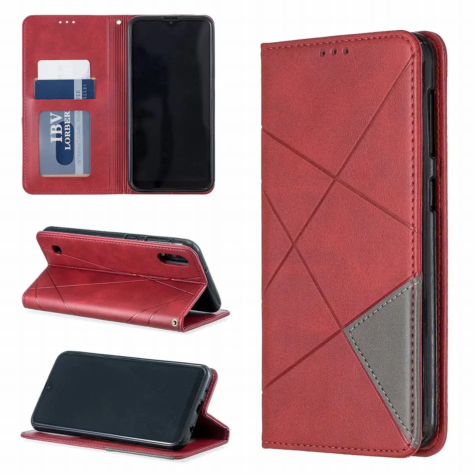 Кожаный чехол Fundas для сумок Samsung Galaxy A10E A20E A10S A20S A10 A20 A30 A40 A50 A70 мужской бумажник Note 10