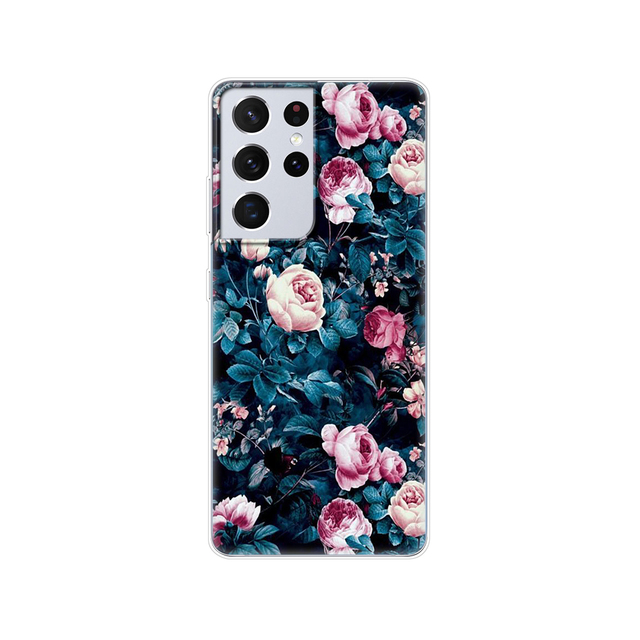 Samsung Galaxy S21 | S21+ | S21 Ultra 5G Case For Samsung S21 plus Phone Cover GalaxyS21 S 21 Silicon TPU Bumper Back Funda