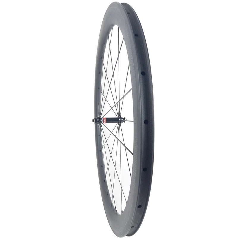 Super light carbon bicycle wheelset 38 50 60 88mm depth clincher tubular road bike wheels Novatec hub
