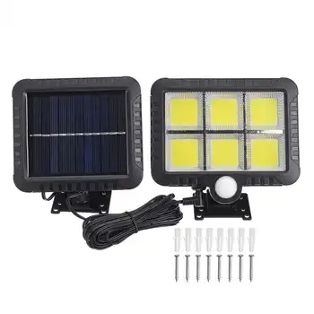 

50W COB Solar Power Light Split Type Motion Sensor Outdoor Wall Lamp Waterproof IP65 Energy Saving Solar Garden Lamps
