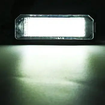 

Hot 2X LED Number License Plate Light Lamp Error Free for VW Golf MK4 MK5 MK6 Passat Polo CC Eos Scirocco Limo Lupo Porsche Skod
