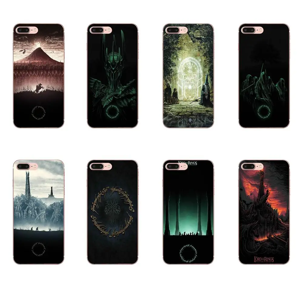 

Soft Art Cover Case For Apple iPhone X XS Max XR 4 4S 5 5C 5S SE 6 6S 7 8 Plus Hobbit Lord Of The Ring Lotr Art