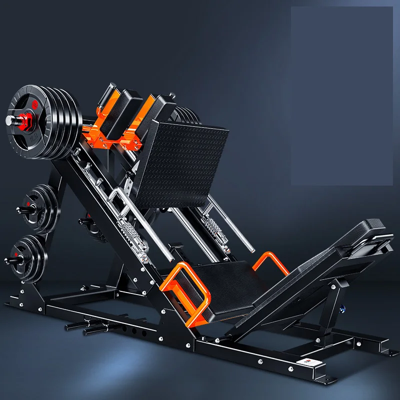 Inverted Pedal Machine, Kick Squat up trainer, Oblique Squat Machine, Household Leg Strength Fitness Equipment, Hack Machi