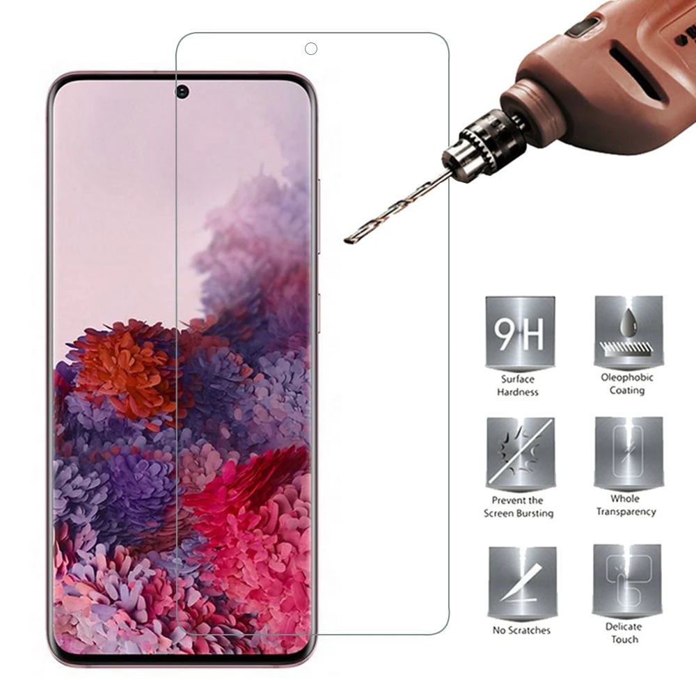 Multi-Pack Tempered Glass Screen and Lens Protector for Samsung Galaxy S20 FE