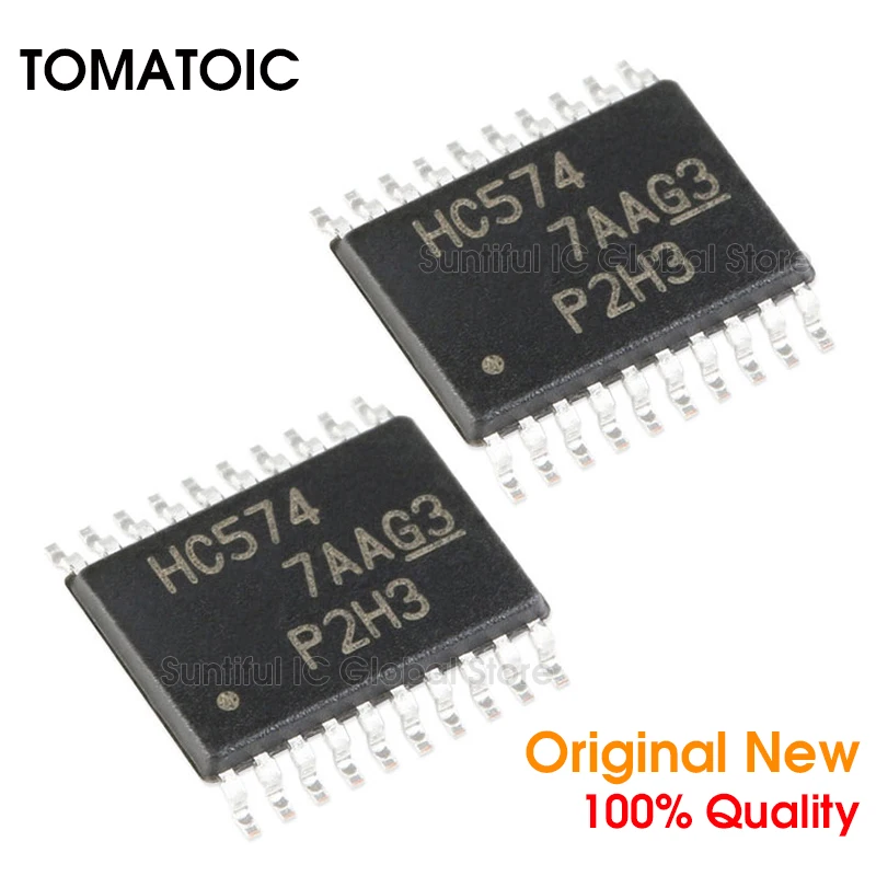 Lot De 10 Circuits Intégrés SN74HCT245PWR TSSOP-20 - Pour Projets électroniques