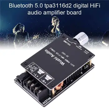 

TPA3116 Amplifier Bluetooth HiFi Power Amplifier Board AUX 100Wx2 + 1002 Bluetooth Inputs HIFI E4J8