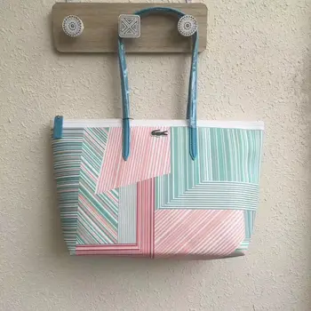 

Limited print French fashion PVC women's bag large bag lightweight one-shoulder handbag dumplings waterproof tote bag.