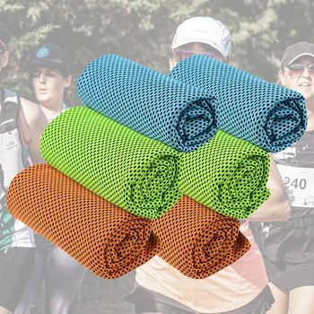 

1 Set 6Pcs Durable Premium Leisure Useful Helpful Cooling Towel Women Old Young Adults Kid Men