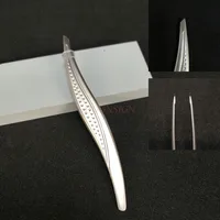 eyebrow clip Eyebrows Tweezers Female Make Up The Zebra Color Eyebrow Clip To Threading Knife Cut Pliers Defeathering Beauty 2