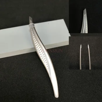 

eyebrow clip Eyebrows Tweezers Female Make Up The Zebra Color Eyebrow Clip To Threading Knife Cut Pliers Defeathering Beauty