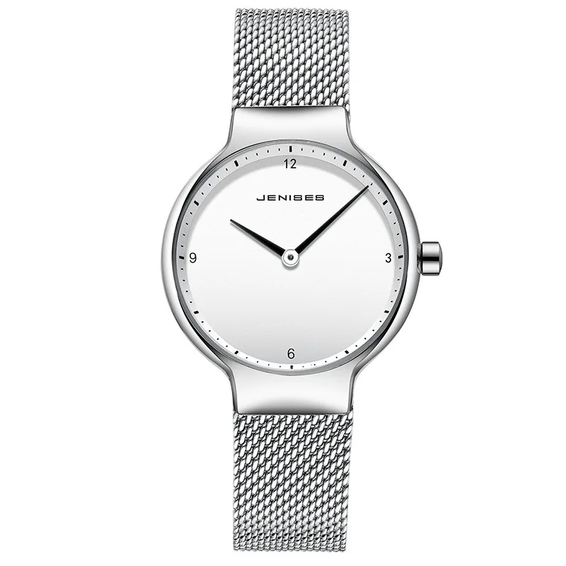 Couple Watch Man woman Luxury Brand Thin Full Mesh Simple Elegant Waterproof Watch Couple Lovers Quartz Business Wristwatch gift - Цвет: women 3