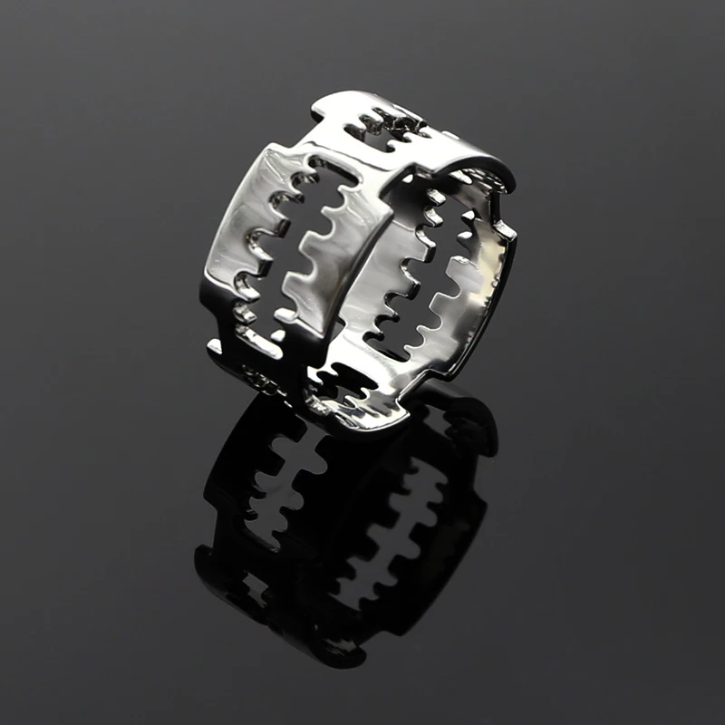 Stainless Steel Blade Sharp High Quality Cock Ring Specil Glans Stop Premature Ejaculation Erection Chastity Devices | Красота и