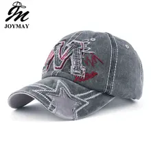 Буква М персональный край шлифовальный холст мыть использовать бейсбол шляпа осень на открытом воздухе солнцезащитный козырек шляпа B280