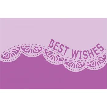 

Metal cutting dies best wishes lace mold Scrapbook paper craft knife mould blade punch stencils die