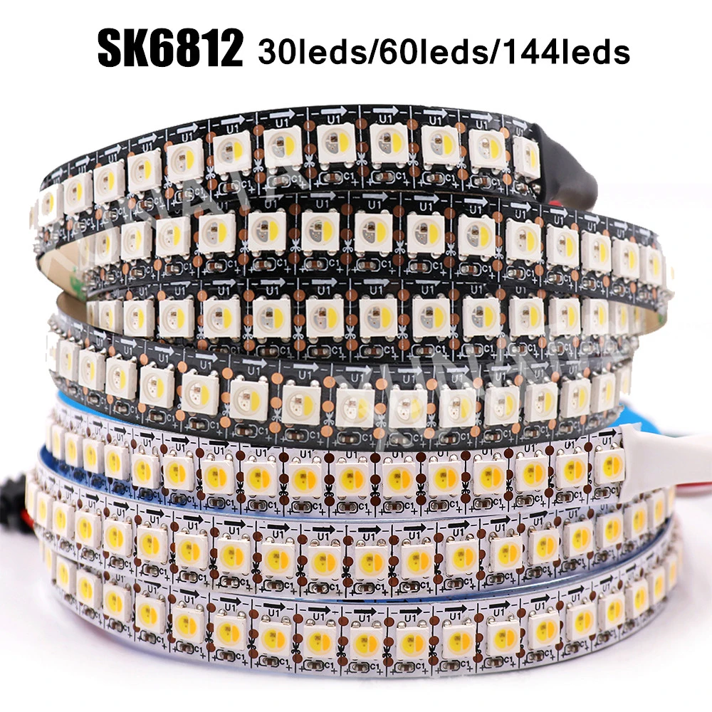 Dc 5v Sk6812 Rgbw Rgbcw Rgbnw Wwa Led Strip 4 In 1 Similar Ws2812b 30