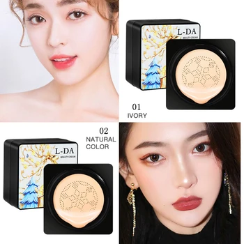 

Face Foundation Mushroom Brush Make Up Concealer Blemish Balm Air-permeable Natural Brighten Breathable BB Cream Makeup Tool