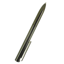 ACMECN латунный материал металлический серый Шариковая ручка с высокотехнологичной гравировкой пружинная шариковая ручка с зажимом 1,0 мм ручка для письма