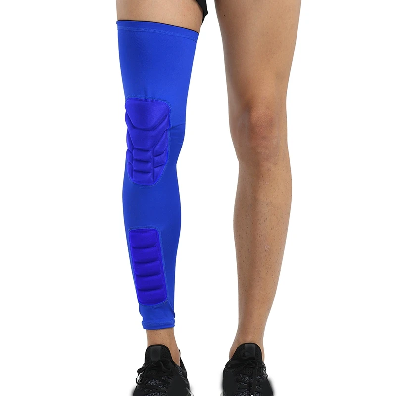 1pc Knee Pad Sleeve Long Breathable Leg Protector Protective Cover Outdoor Fitness Climbing Basketball Football Cycling Sportswe