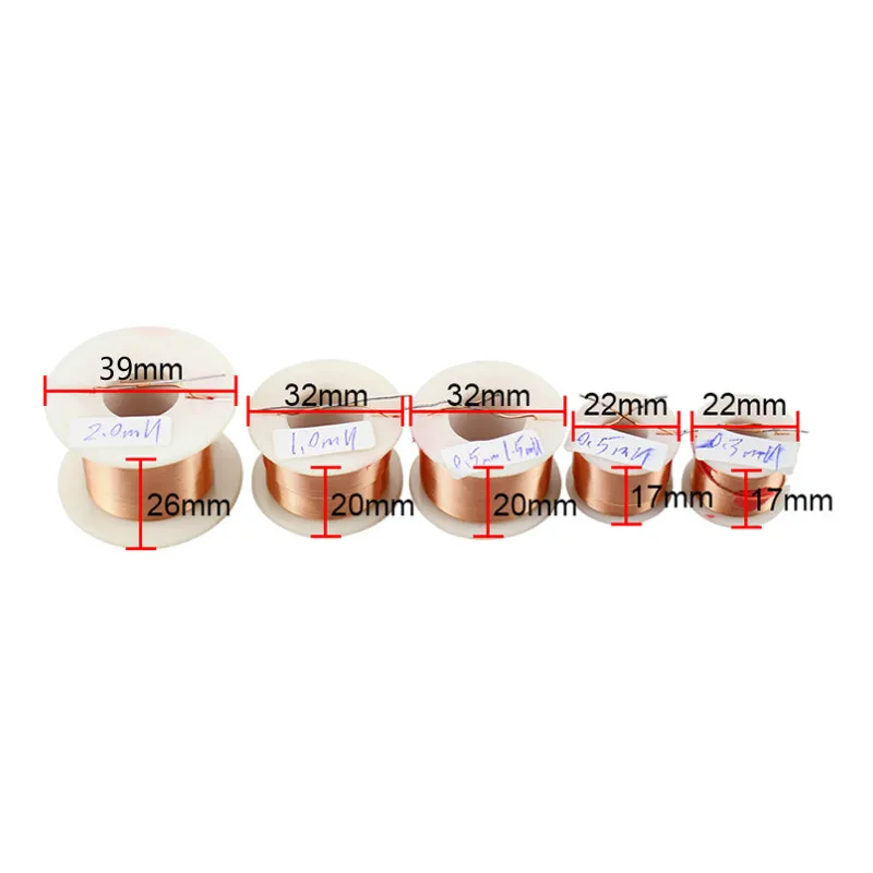 Speaker Crossover 1PCS 0.5mm LoudSpeaker Crossover Inductor 4N Oxygen-free Copper Coil Hollow Circle Skeleton 0.3mH 0.5mH 1.0mH 2.0mH