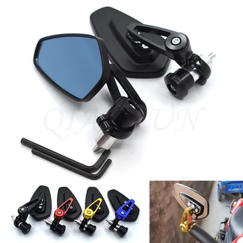 

Universal motorcycle aluminum alloy 7/8" 22mm rod end side rearview mirror For Ducati MONSTER M400 M600 M620 M750 M750IE M900