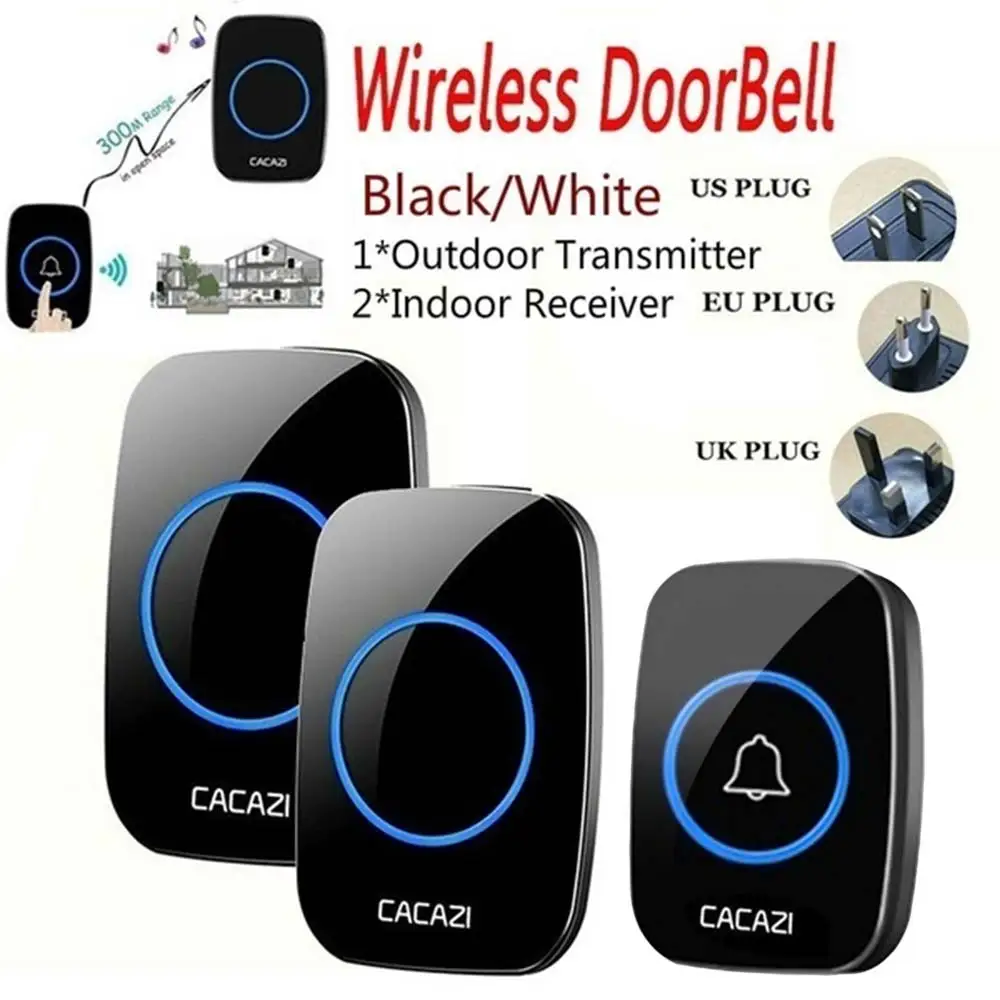Wireless Door Bell Music Doorbell Intelligent Portable 38 Tune Songs Home Security Hardware