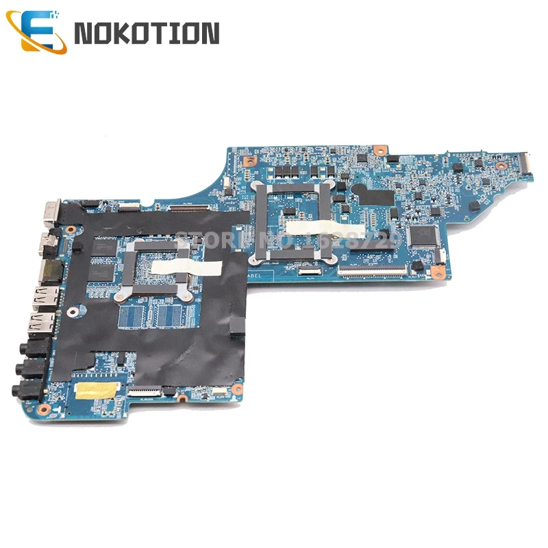 NOKOTION 665987-001 for HP Pavilion DV7-6000 series Laptop motherboard HM65 DDR3 HD7400M gpu full test