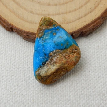 

Sale 1Pcs Drusy Blue Opal Gemstone Cabochon 28x19x8mm 5.2g Natural Stone Cabochon Jewelry Accessories