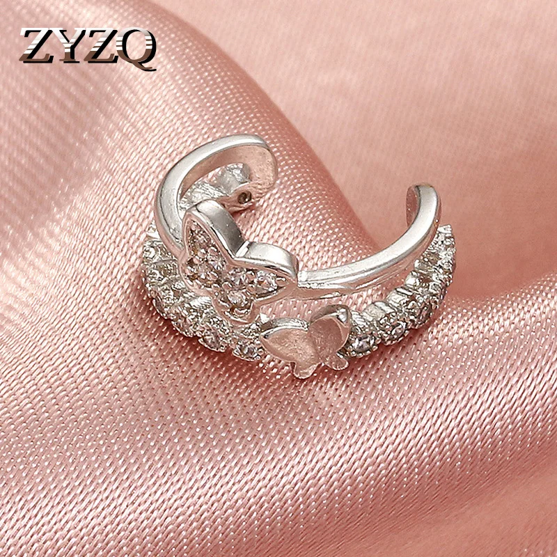 ZYZQ 1 шт. индивидуальные простые Клипсы-бабочки для женщин креативные маленькие