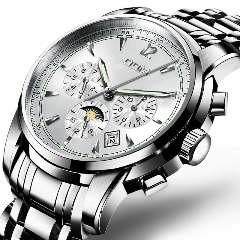 

DOM (Dom) Watch Fully Automatic Analog Watch Hollow out MEN'S Watch Waterproof Sunday ye star chen M-75D-7MX