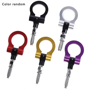 

Car Trailer Hook Rear Tow Towing Hook for Universal Car Auto Trailer Ring Aluminum Alloy Wiredrawing Anodizing