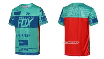

Hot Selling Delicate Fox 360 Summer T Shirts Motocross Motorcycle Scooter Riding Mens Short Sleeve Motocross T-Shirt