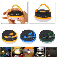 3W LED Camping Lantern Tent Lamp Mini Portable Camping Outdoor Hiking Night Hanging Lamp Night Hanging Lamp USB Rechargeable