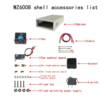 

H08 Case Box only housing shell not contain power supply For WZ6008 Adjustable Regulated laboratory power supply