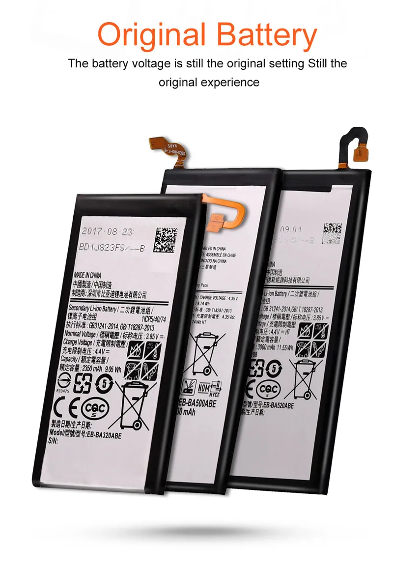 EB-BJ330ABE EB-BJ530ABE EB-BG570AEE Батарея для Samsung Galaxy J3 J5 J330 J530 J5 Prime G570 батарея для телефона+ Инструменты