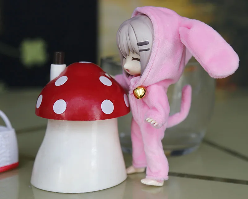 Ob11 baby clothes accessories GSC body9 plain body can wear cute animal home clothes three-dimensional tail Ob11 baby clothes accessories GSC body9 plain body can wear cute animal home clothes three-dimensional tail