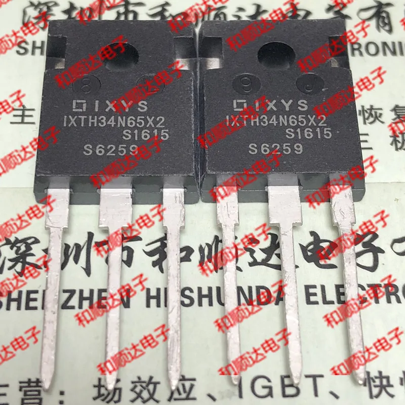 2 шт./IXTH34N65X2-247 650V 34A TO247
