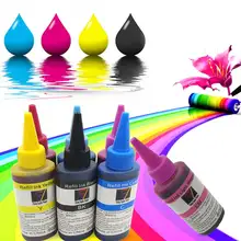 6 шт 100 мл чернила для заправки картриджа универсальные комплекты для Epson Canon HP, Brother lexmark, Dell Kodak струйные СНПЧ чернила DQ-Drop