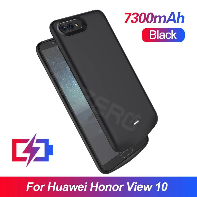 Чехол-аккумулятор для huawei Honor V10 mate 9 10 pro 20x портативное зарядное устройство power Bank чехол для huawei P10 Plus P20 Pro power Чехол - Цвет: For honor view 10