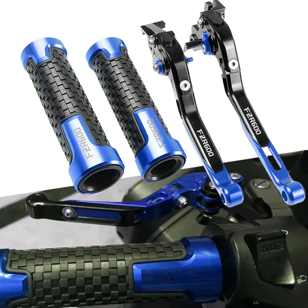 

For YAMAHA FZR 600 FZR600 FZR-600 1989-1999 Motorcycle Adjustable Foldable Extending Brake Clutch Lever Handle Grips Handlebars